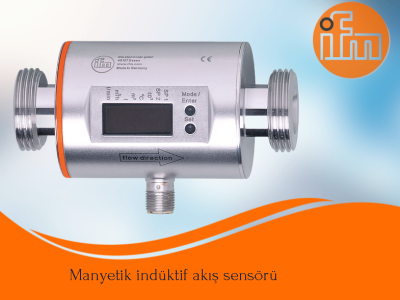 Manyetik indüktif akış sensörü
