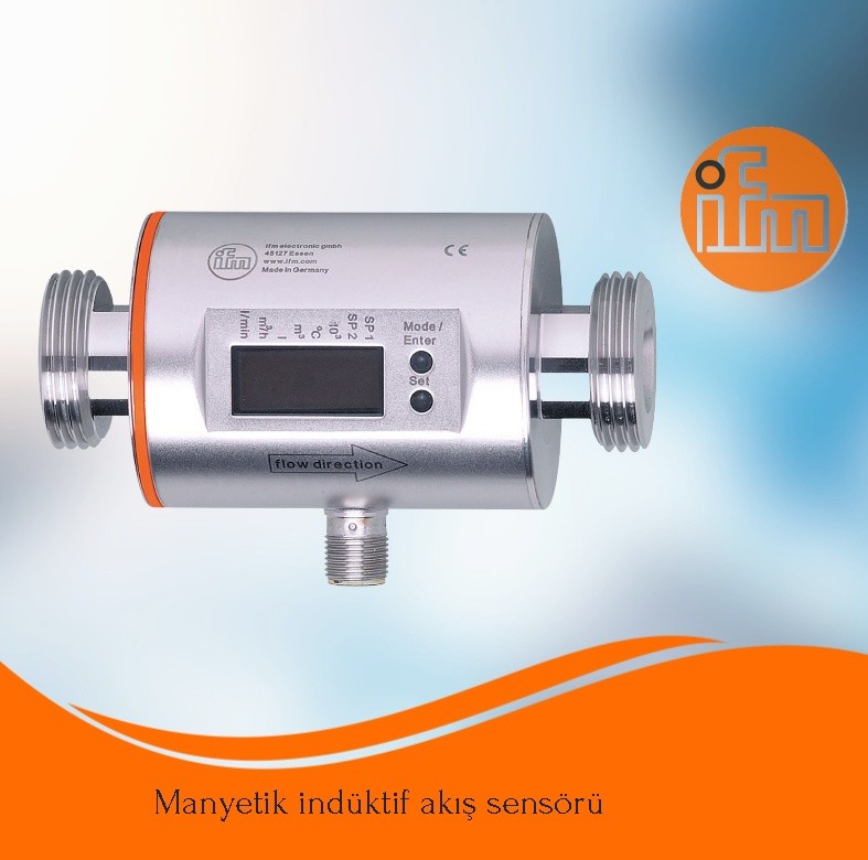 Manyetik indüktif akış sensörü